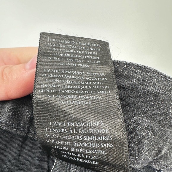 Koral Color Block Zip Fly Stretch Skinny Denim Jeans Women's Size 29 FLAWED - Picture 7 of 10